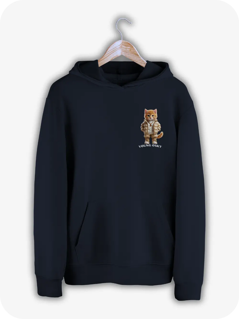 "The Billionaire"  Navy Hoodie